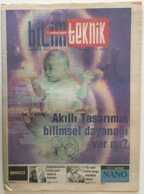 Cumhuriyet Gazetesi Bilim Teknik Eki 10 Eylül 2005 - Akıllı Tasarımın Bilimsel Dayanağı Var Mı ? - GZ20209 - 1