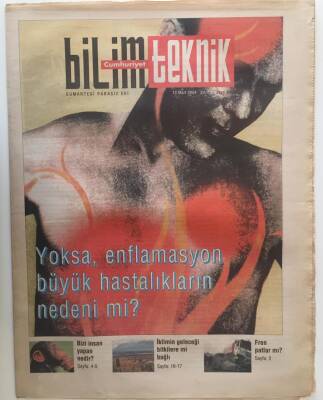 Cumhuriyet Gazetesi Bilim Teknik Eki 13 Mart 2004 - Yoksa Enflasyon Büyük Hastalıkların Nedeni Mi ? GZ20270 - 1