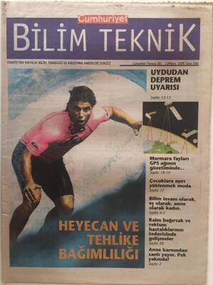 Cumhuriyet Gazetesi Bilim Teknik Eki 13 Mayıs 2000 - Heyecan Ve Tehlike Bağımlılığı , Anne Karnından Canlı Yayın . Pek Yakında GZ26239 - 1