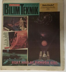 Cumhuriyet Gazetesi Bilim Teknik Eki 18 Ocak 1992 - 1992 Başlarken Uzay Araştırmalarına Bir Bakış... - GZ16301 - 1