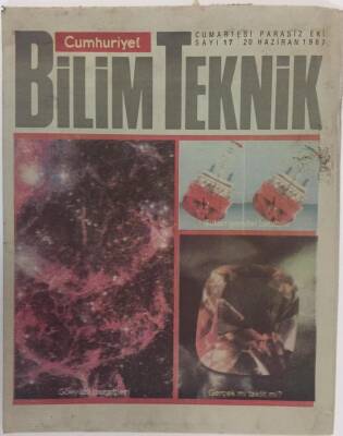 Cumhuriyet Gazetesi Bilim Teknik Eki 20 Haziran 1999 - Gökyüzü Gezginleri GZ16880 - 1