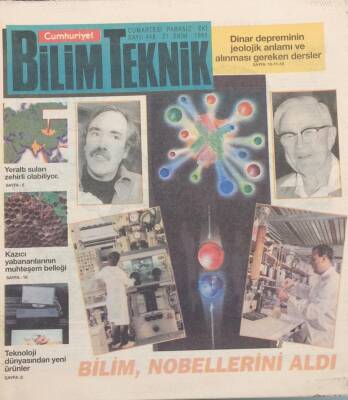 Cumhuriyet Gazetesi Bilim Teknik Eki 21 Ekim 1995 Portekizin Belem Kulesi İle Bizim Kız Kulesi GZ30975 - 1