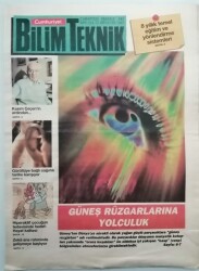 Cumhuriyet Gazetesi Bilim Teknik Eki 23 Ağustos 1997 Güneş Rüzgarlarına Yolculuk - GZ44303 - 1