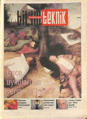 Cumhuriyet Gazetesi Bilim Teknik Eki 27 Kasım 2004 - Cumhur Ertekin İçin Bilim Şenliği - Vitaminler Nasıl Gelişigüzel Kullanılmamalı GZ109367 - 1