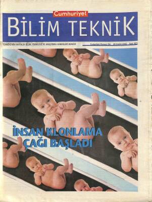 Cumhuriyet Gazetesi Bilim Teknik Eki 28 Aralık 2002 - Gama Işınım , Patlamaları İlk Kez Türkiyeden Gözlendi GZ109370 - 1
