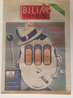 Cumhuriyet Gazetesi Bilim Teknik Eki 29 Eylül 2006 - Herkesin Potansiyel Bağımlı Olduğu Çağa Girdik GZ20141 - 1