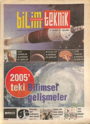 Cumhuriyet Gazetesi Bilim Teknik Eki 31 Aralık 2005 - Tüberküloz Mikrobu Niçin Herkesi Hasta Etmiyor ? GZ109368 - 1
