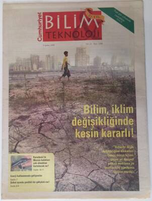 Cumhuriyet Gazetesi Bilim Teknoloji Eki 1 Şubat 2008 - Bilim, İklim Değişikliğinde Kesin Kararlı ! GZ20107 - 1