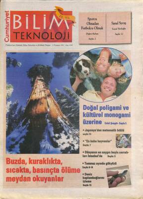 Cumhuriyet Gazetesi Bilim Teknoloji Eki 1 Temmuz 2011 - Dünyanın En Saygın Beyin Cerrahları İstanbulda GZ109378 - 1