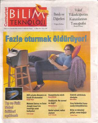 Cumhuriyet Gazetesi Bilim Teknoloji Eki 11 Ekim 2013 - Güngör Başar 2023 Yılında Dünyanın En Büyük 20 Ekonomisi GZ94862 - 1