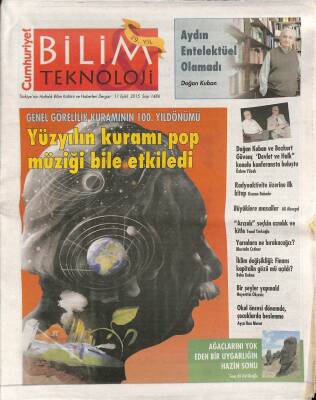 Cumhuriyet Gazetesi Bilim Teknoloji Eki 11 Eylül 2015 - Doğan Kuban Ve Bozkurt Güvenç Devlet ve Halk Konulu Konferansta Buluştu GZ94509 - 1