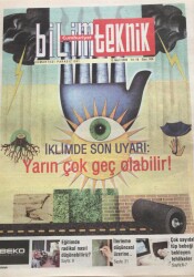 Cumhuriyet Gazetesi Bilim Teknoloji Eki 12 Mart 2005-Marsta Bakteri Ve Donmuş Göl Var GZ45256 - 2