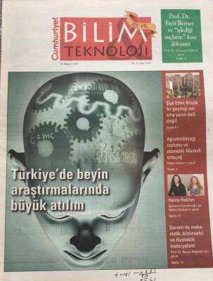 Cumhuriyet Gazetesi Bilim Teknoloji Eki 14 Ağustos 2009-Maskeli Orta çağ GZ45251 - 1