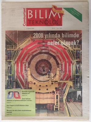 Cumhuriyet Gazetesi Bilim Teknoloji Eki 15 Şubat 2008 - 2008 Yılında Bilimde Neler Olacak ? GZ20105 - 1