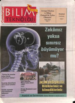 Cumhuriyet Gazetesi Bilim Teknoloji Eki 18 Kasım 2011 - İznik Ayasofya Müzesinden Elinizi Çekin ! - Avrupa Akademisi Nasıl Kuruldu ? GZ94843 - 1
