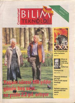 Cumhuriyet Gazetesi Bilim Teknoloji Eki 18 Temmuz 2008 - Ülkemizde Dördüncü Gen Keşfi Yarık El-Ayak Yapısal Bozukluğu GZ113090 - 1