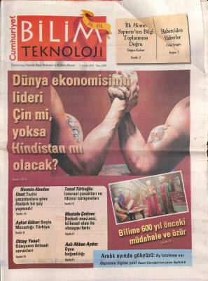 Cumhuriyet Gazetesi Bilim Teknoloji Eki 2 Aralık 2011 - Dünya Ekonomisinin Lideri Çin Mi , Yoksa Hindistan Mı Olacak ? GZ94880 - 1