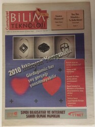 Cumhuriyet Gazetesi Bilim Teknoloji Eki 20 Mayıs 2011 - Kanal İstanbulun Marmara Ve Karadeniz Ekosistemlerine Olası Etkileri - GZ16267 - 1