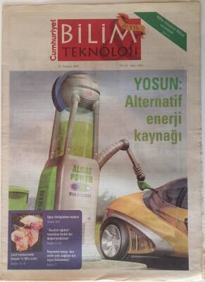 Cumhuriyet Gazetesi Bilim Teknoloji Eki 20 Temmuz 2007 - Yosun Alternatif Enerji Kaynağı - GZ20092 - 1