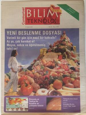 Cumhuriyet Gazetesi Bilim Teknoloji Eki 21 Eylül 2007 - Yeni Bir Beslenme Dosyası Verimli Bir Gün İçin Nasıl Bir Kahvaltı - GZ20088 - 1