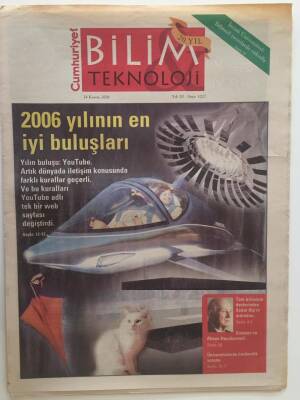 Cumhuriyet Gazetesi Bilim Teknoloji Eki 24 Kasım 2006 - 2006 Yılının En İyi Buluşları GZ28437 - 1