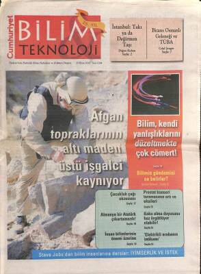 Cumhuriyet Gazetesi Bilim Teknoloji Eki 28 Ekim 2011 - Afgan Topraklarının Altı Maden Üstü İşgalci Kaynıyor GZ94820 - 1