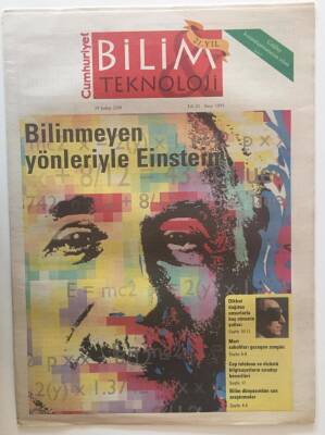 Cumhuriyet Gazetesi Bilim Teknoloji Eki 29 Şubat 2008 - Bilinmeyen Yönleriyle Einstein - GZ20243 - 1