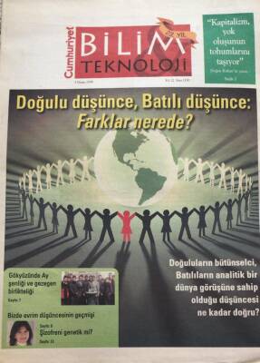 Cumhuriyet Gazetesi Bilim Teknoloji Eki 3 Nisan 2009-Şizofreni Genetik Mi GZ45261 - 1
