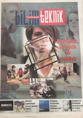 Cumhuriyet Gazetesi Bilim Teknoloji Eki 5 Mart 2005-Einsteinin Rölativite Kuramlarına Bir Bakış GZ45257 - 1
