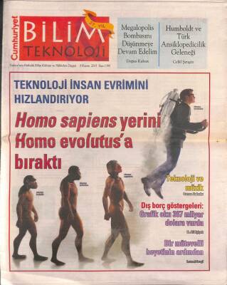 Cumhuriyet Gazetesi Bilim Teknoloji Eki 8 Kasım 2013 - Doğan Kuban * Megalopolis Bombasını Düşünmeye Devam Edelim GZ94962 - 1