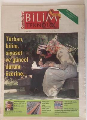 Cumhuriyet Gazetesi Bilim Teknoloji Eki 8 Şubat 2008 - Türban Bilim,Siyaset Ve Güncel Durum Üzerine ... GZ20104 - 1
