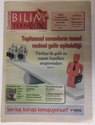 Cumhuriyet Gazetesi Bilim Teknoloji Eki 9 Nisan 2010 - Toplumsal Sorunların Temel Nedeni Gelir Eşitsizliği - GZ16245 - 1