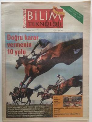 Cumhuriyet Gazetesi Bilim Ve Teknoloji Eki 18 Mayıs 2007 - Doğru Karar Vermenin 10 Yolu - GZ20228 - 1