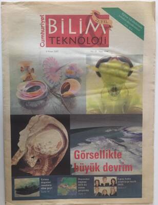 Cumhuriyet Gazetesi Bilim Ve Teknoloji Eki 6 Nisan 2007 - Görsellikte Büyük Devrim - GZ20225 - 1