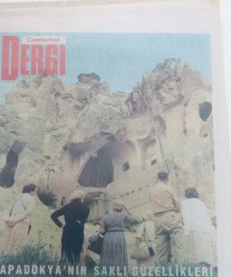 Cumhuriyet Gazetesi Dergi Eki 10 Haziran 1990 - Kapadokyanın Saklı Güzellikleri GZ40490 - 1