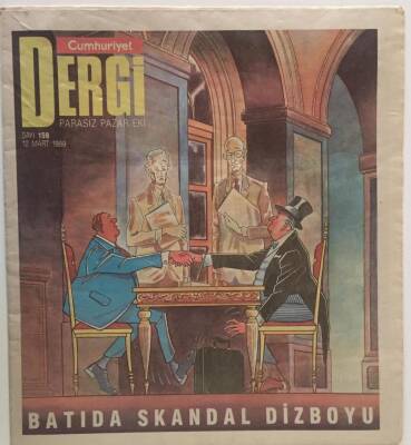 Cumhuriyet Gazetesi Dergi Eki 12 Mart 1989 - Filiz Akın İle Akasyalardan Mimozalara Türk Sinemasının Dünü Ve Bugünü GZ16576 - 1