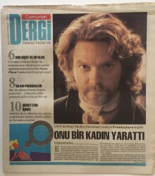 Cumhuriyet Gazetesi Dergi Eki 18 Aralık 1994 - 1818de Mary Shelley Bir Roman Yazdı Ve Frankeştayn Doğdu Onu Bir Kadın Yarattı GZ16392 - 2