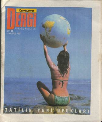 Cumhuriyet Gazetesi Dergi Eki 2 Ağustos 1987 - Berlinin Açık Tarihi,Büyük Krizler Başkenti GZ105639 - 1