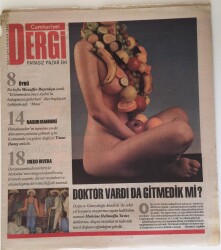 Cumhuriyet Gazetesi Dergi Eki 2 Nisan 1995 - Tıp Gelmiyor Kadın Doğaya Sığınıyor Halkbilim Uzmanı Muhsine Helimoğlu Yavuz GZ16601 - 1
