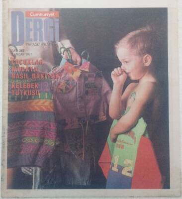 Cumhuriyet Gazetesi Dergi Eki - 21 Nisan 1991 - Kelebek Tutkusu GZ46602 - 1