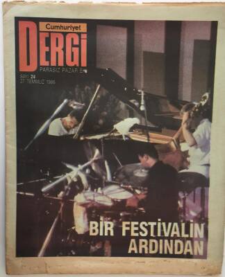 Cumhuriyet Gazetesi Dergi Eki 27 Temmuz 1986 - Kilim Bir Müzik Partisyonu Gibidir Henri Daumas - GZ16396 - 2