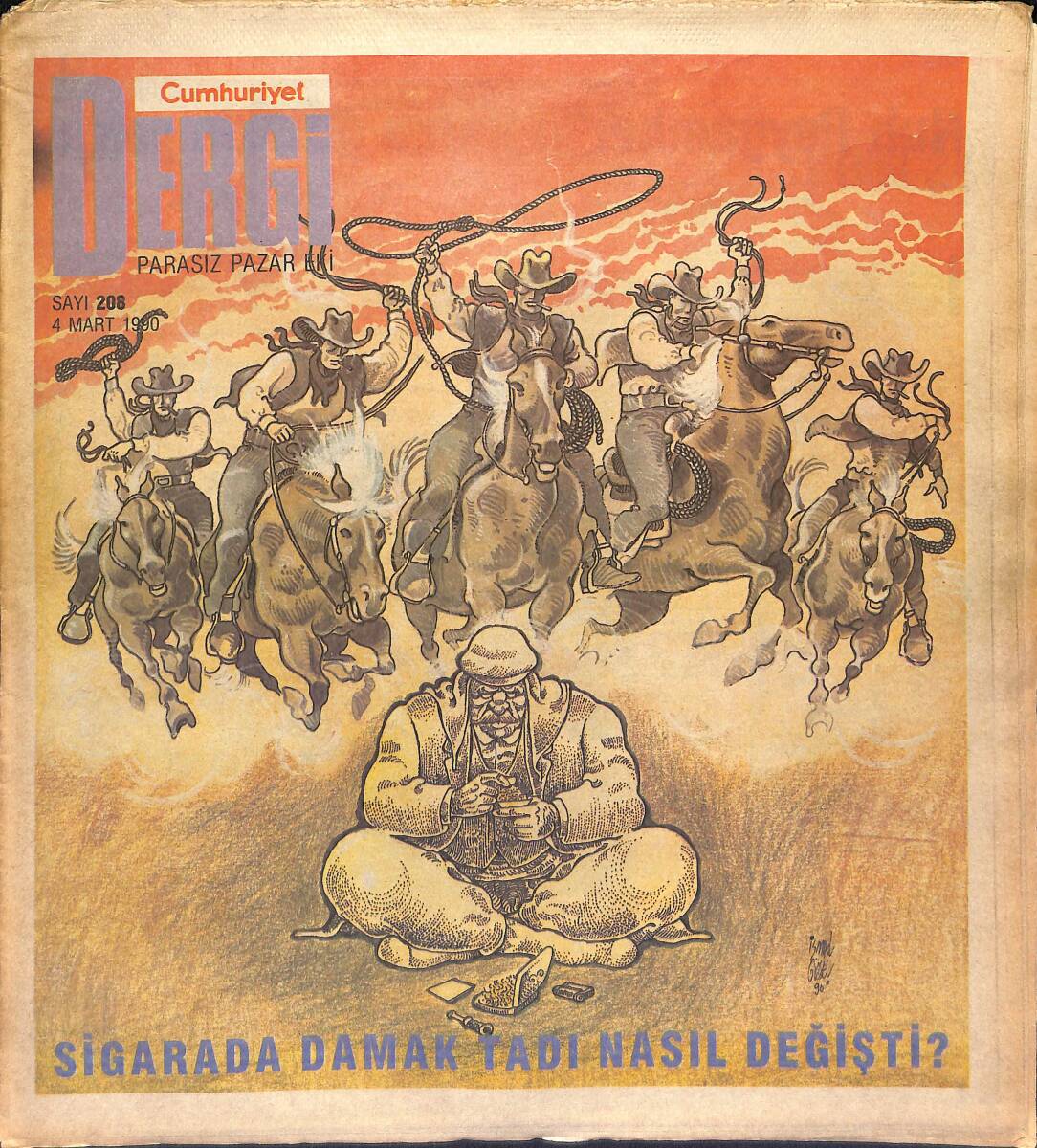 Cumhuriyet Gazetesi Dergi Eki 4 Mart 1990 - Pat Metheny Caz İle Rock El Ele GZ154030 - 1