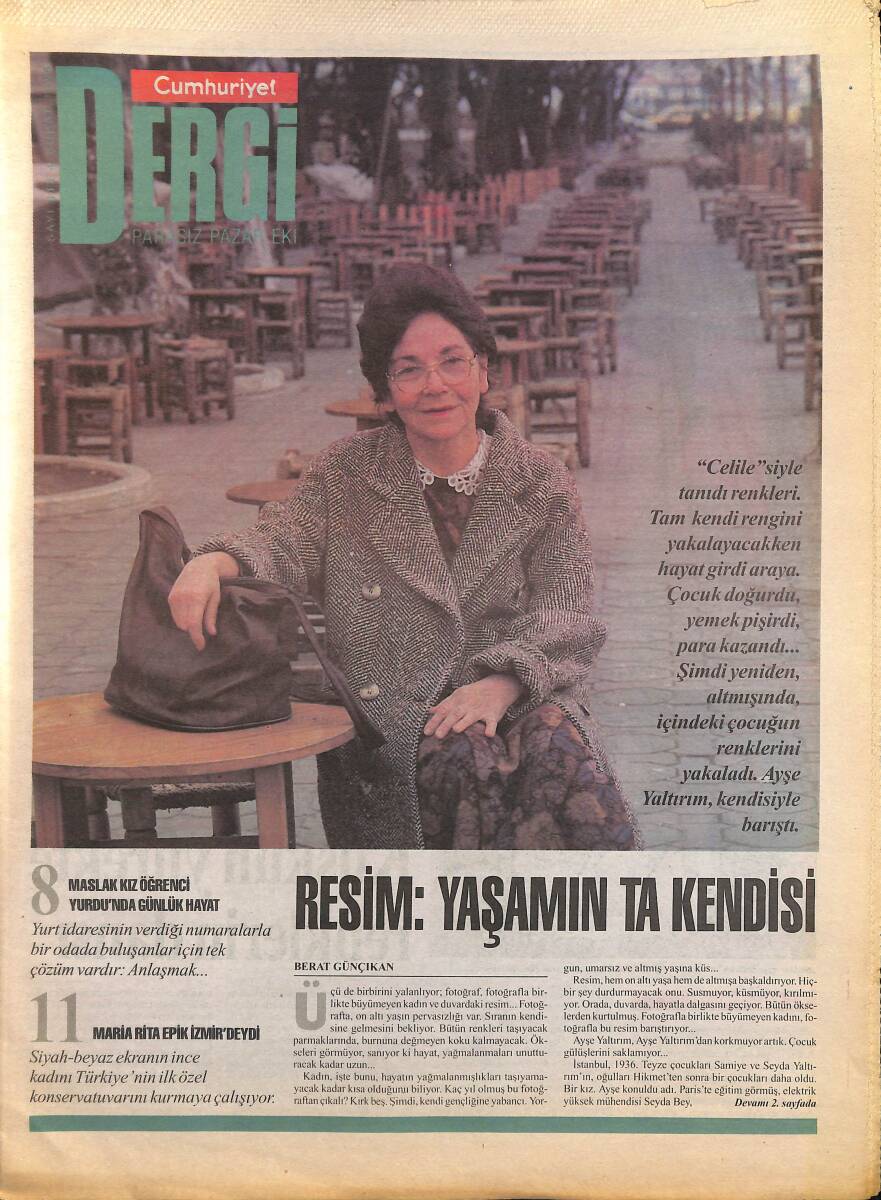 Cumhuriyet Gazetesi Dergi Eki 4 Şubat 1996 - Peru'da İnkaların İzinde Yürüyüş GZ155653 - 1