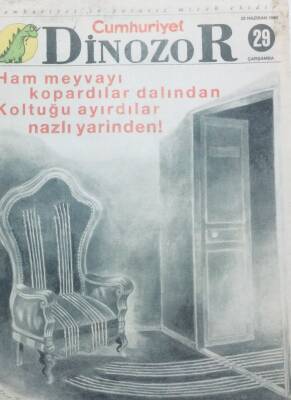 Cumhuriyet Gazetesi Dinozor Eki 25 Haziran 1997 - Ham Meyvayı Kopardılar Dalından GZ41500 - 1