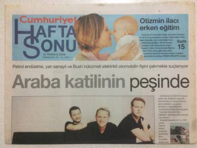 Cumhuriyet Gazetesi Hafta Sonu Eki 15 Temmuz 2006 - Sumru Yavrucuka Yirmi Günde Yirmi Teklif GZ50357 - 1