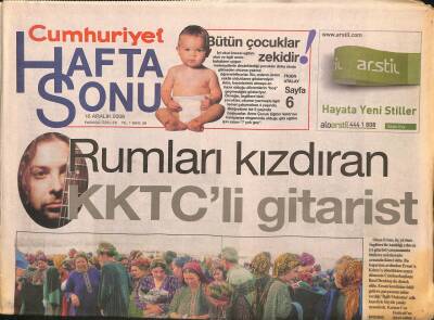 Cumhuriyet Gazetesi Haftasonu Eki 16 Aralık 2006 - Robin Hooda Sponsor Aranıyor GZ109153 - 1
