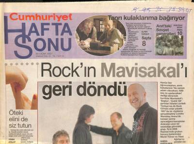 Cumhuriyet Gazetesi Haftasonu Eki 20 Ocak 2007 - Dünyanın En Özel Şarapları Müzayedeye Çıkıyor GZ109083 - 1
