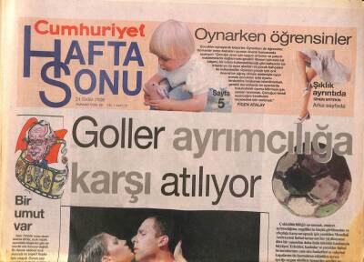 Cumhuriyet Gazetesi Haftasonu Eki 21 Ekim 2006 - Bir Maçonun Öyküsü - Depresyonu Tetikleyen Mevsim GZ109122 - 1