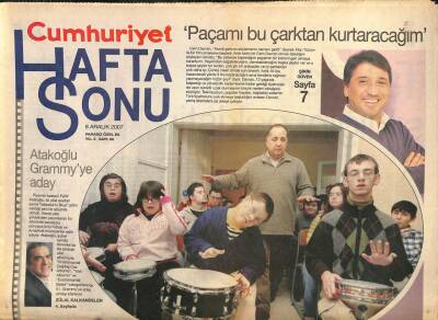 Cumhuriyet Gazetesi Haftasonu Eki 8 Aralık 2007 - BM Sumada Açık Sanatçı Atölyeleri - GZ109096 - 1