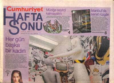 Cumhuriyet Gazetesi Haftasonu Eki 8 Eylül 2007 - P&G Beauty 20. Yılında Sezen Aksuyla El Ele GZ109156 - 1